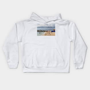 Sainte-Maxime Beach - Gulf of St. Tropez, France Kids Hoodie